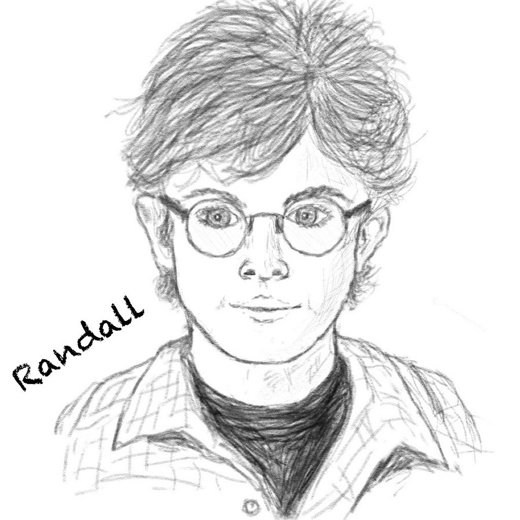Randall pencil sketch
